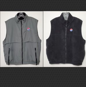 Port Authority Large pepsi cola reversible vest